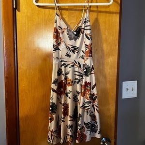 Super soft soprano strapped flowered dress